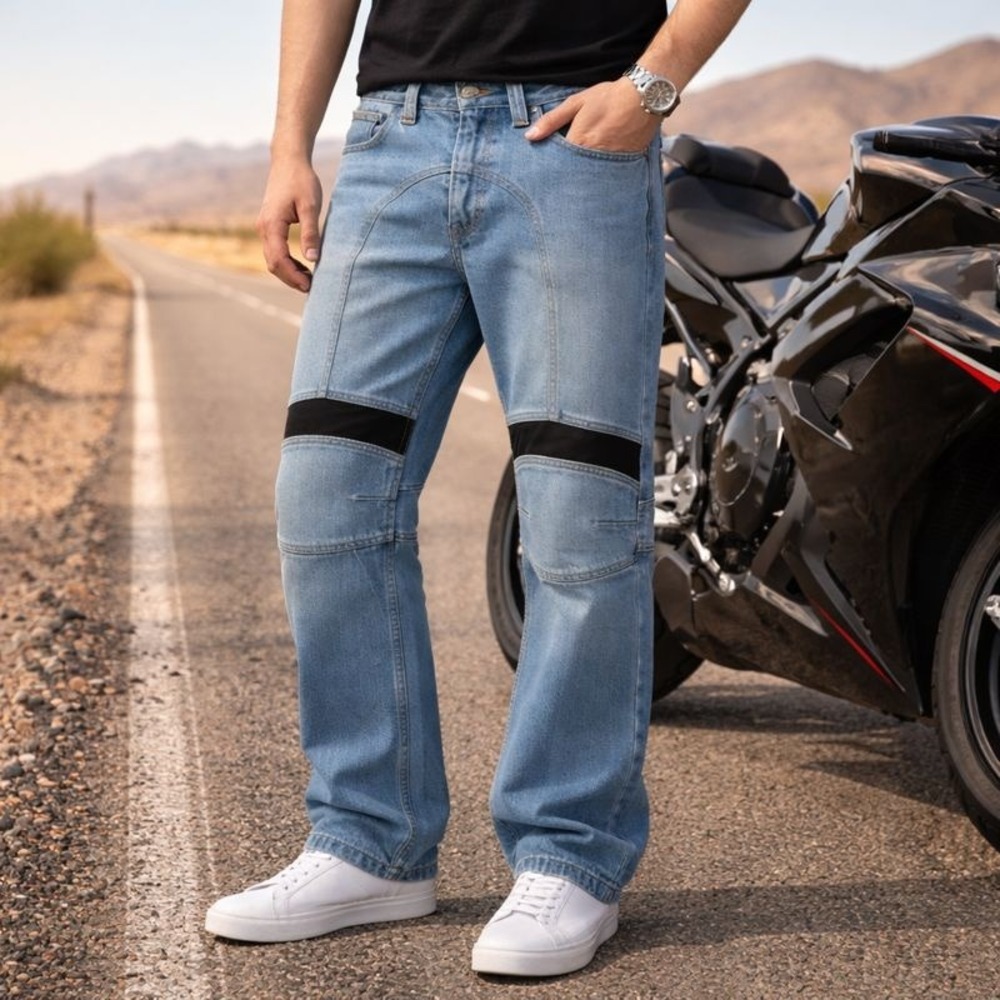 Icon Recon Jeans Men‎ Sz 30 (Fit 28x32) Asphalt Technologies Motorcycle Racing